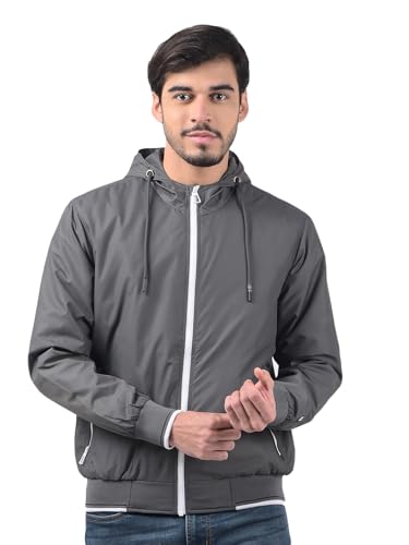 Image of Numero Uno Men's Solid Regular Fit Black Jacket