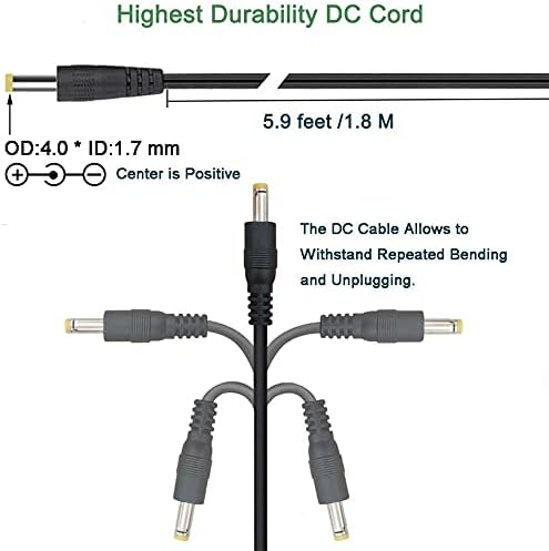 Gonine 6V 1A AC-DC adapter vérnyomásmérő, vérglukóz mérő, mérleg, billentyűzet tápellátásához