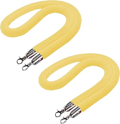 Corde de guidage velours pour structurer les files d'attente de salon - 2