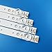 PANMILED 4PCS Led Backlight Strips for TCL 50'' TV GIC50LB24_3030F2.1D 50D6 50S425 50S423 50S421 50UD6306 50UD6406 4C-LB5007-YH02J 4C-LB5007-ZM03J