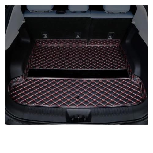 Tapis coffre Chery Omoda 5 design haut de gamme noir et rouge