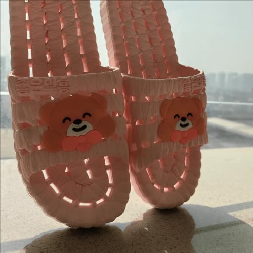 Loizziuy Bear Slippers Women's Flip Flops Bear Thong Sandals, Cute and Comfortable, Soft & Anti-Skid, Bathroom Slippers4