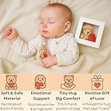 JULI Little Teddy Bear Hug in a Box｜Pocket Worry Bear with Red Heart & Comfort Card, Emotional Support Plush Toy, Positive Pocket Hug Gift for Kids & Adults, Stress Relief Stuffed Animal, Comfort Gift - Image 7