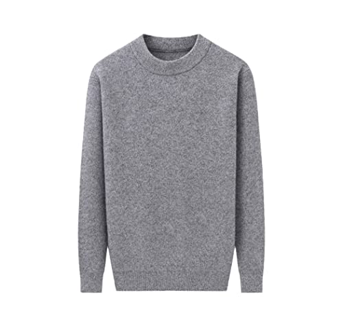 Pull d'hiver pour homme 100 % cachemire col rond Haitpant XXXL