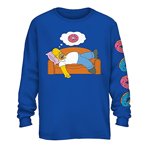 T-shirt Les Simpsons manches longues pour vos soirées série TV en XL