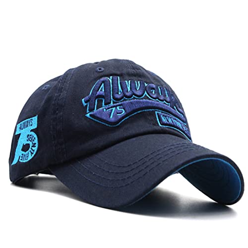 Ecroon Unisex Gorra de béisbol Sombreros Gorras Beisbol Chico/Hombre- Protector UV Sol Hebilla Metal,con Visera Verano/Invierno