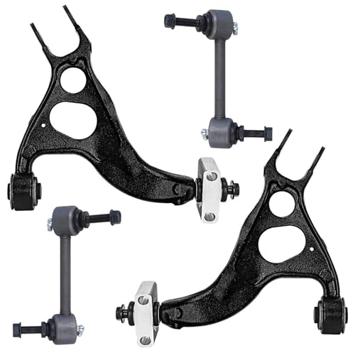 Detroit Axle - Rear Upper Control Arms Kit for 2011-2018 Ford Explorer 2010-2018 Taurus Flex 2 Rear Upper Control Arms Assembly 2 Sway Bars 2012 2013 2014 2015 2016 2017 Replacement