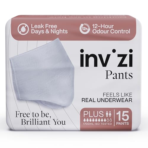 Culottes jetables incontinence Invizi Pants Plus x15 protection mixte