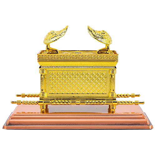 PRETYZOOM Aleación De Arca De La Alianza Réplica Estatua Testimonio Judío Judaica Israel Modelo Religioso Judaica Israel Decoración Espiritual