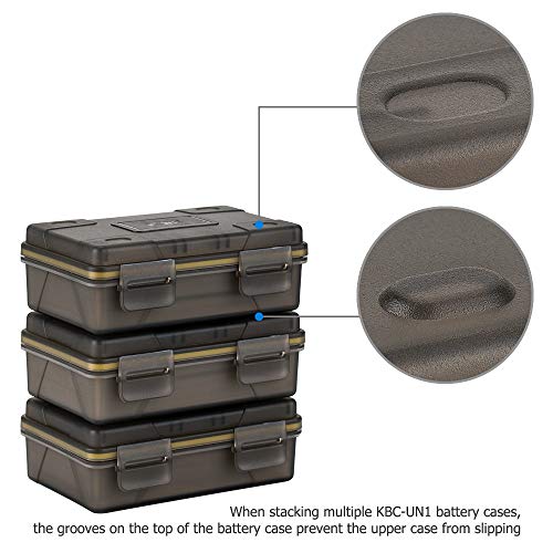 Kiwifotos Multifunctional Battery Case Box For Canon Lp-E6 Lp-E6N Lp-E8 Lp-E12 Lp-E17 For Fujifilm Np-W126 Np-W126S For Sony Np-Fw50 Np-F550, Memory Card Case Slots For Sd Sdxc Sdhc Msd Tf Card Holder #TOP5