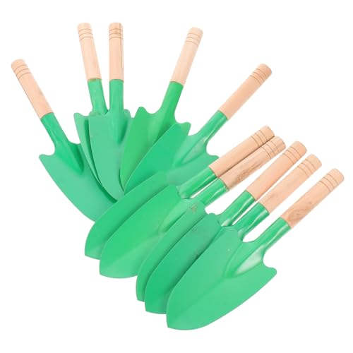 CIYODO Gardening Shovel Trowel 10 Pcs Multi-Function Metal Spade for Planting Weeding Bonsai Transplant Perfect for Home Office