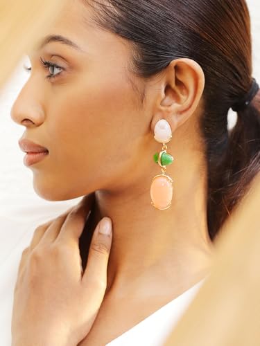 Image of Rubans Demi Fine Stainless Steel Hoop Earrings Daily Gift for Women & Girls