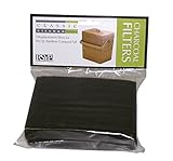 RSVP Replacement Charcoal Filters for 4.5 Quart Bamboo Compost Pail, Set of 3