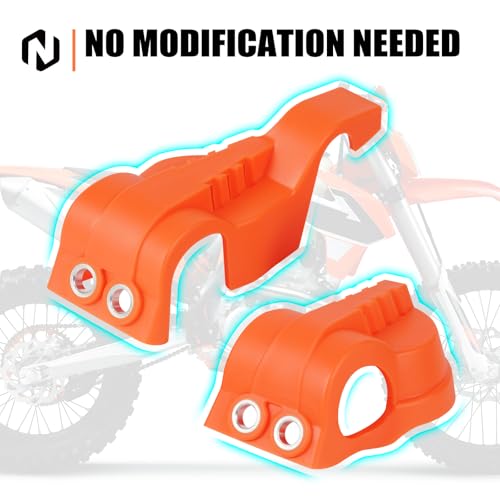 Protector naranja de horquilla NICECNC para enduro KTM 4