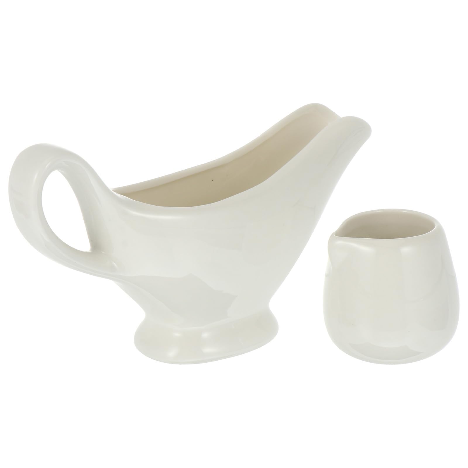 2 tazas de cerámica para salsa blanca recipiente aderezos cocina