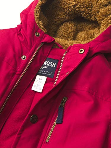 Image of OSHKOSH B'GOSH boys Heavyweight Colorblock Puffer Coat