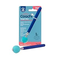 Coachi Target Stick, Teleskop-Design mit großem Ball als Ziel, Hundezubehör für Clicker- & Agility-Training, zum Beibringen von Kommandos und Tricks, für Hunde- und Welpentraining