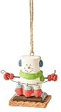 Ganz MX179679 S'Mores with Mittens Hanging Ornament, 2.63 Inches Height, Multicolor