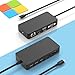 Microsoft Surface Thunderbolt 4 Dock mit DREI Displays, 10-in-1-Surface-Dockingstation mit 4K HDMI+DP+VGA für Surface Pro 11/10/9/8/X/7+/7, Laptop 7/6/5/4/3, Laptop Studio 2/1, Go 4/3/2/1