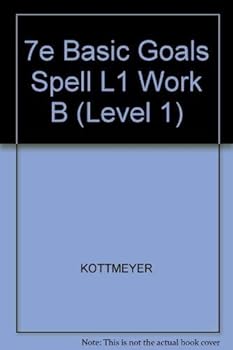 Paperback Basic Goals in Spelling Book