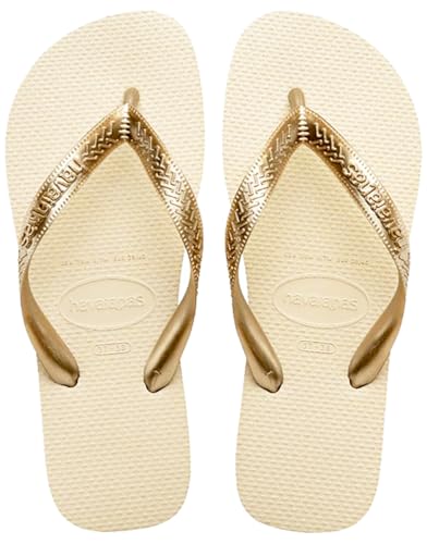 Havaianas Top Tiras Senses Zehensandalen Damen Beige - 35/36 - Zehensandalen Shoes