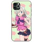 The Seven Deadly Sins Funda para iPhone, Nanatsu No Taizai iPhone funda de vidrio templado para fanáticos del anime, Gowther