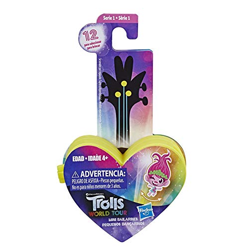 Figura Trolls Pequenos Dançarinos Surpresa - E6566 - Hasbro - APENAS 1 (UMA) UNIDADE, NÃO É POSSÍVEL