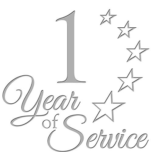 Crown Awards 1 Year of Service Growler, 64 oz Custom Employee Stainless Steel Growler Gift, Engraving Included Prime