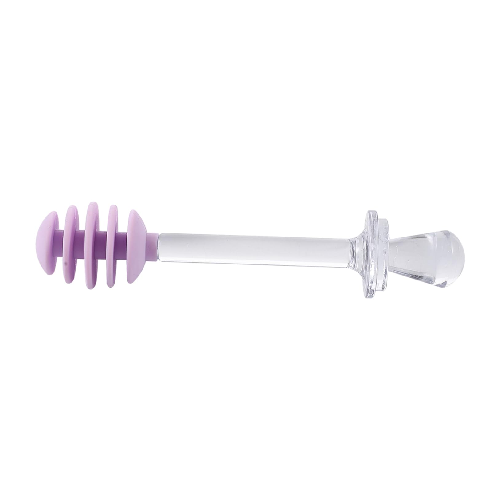 Mobestech 1Pc Honey Stirrer Stick Plastic Dipper for Easy Honey Mixing Lightweight and Honey Stirring Spoon for Baking Parties and Homemade Treats