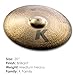 Avedis Zildjian Company K Custom Ride Cymbal - 20 Inches