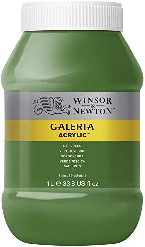 Winsor & Newton SG Education GAL 2120644 Full Range of Galeria Acrylic, 60 mL Tube, Titanium White