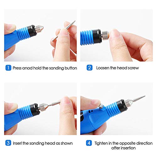 Oiiki 3Pcs Diamond Nail Drill Bit, Cuticle Clean Carbide Nail Rotary Burrs, Pedicure Nail Art Tools, For Electric Nail File Machine #TOP3