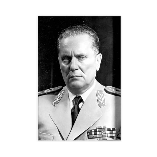 Portrait de Josip Broz Tito une toile historique pour votre intérieur
