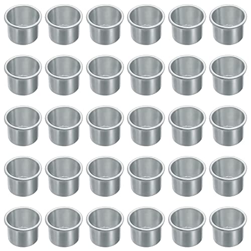 Kerzeneinsatz Tafelkerzen Kerzenhalter Für Stabkerzen Silber Aluminium Kerzenhalter Kerzenhalter Teelichthalter Für Kerzeneinsätze Tischkerzen Geburtstagskerzen Und Teelichter 30 Stück Cover