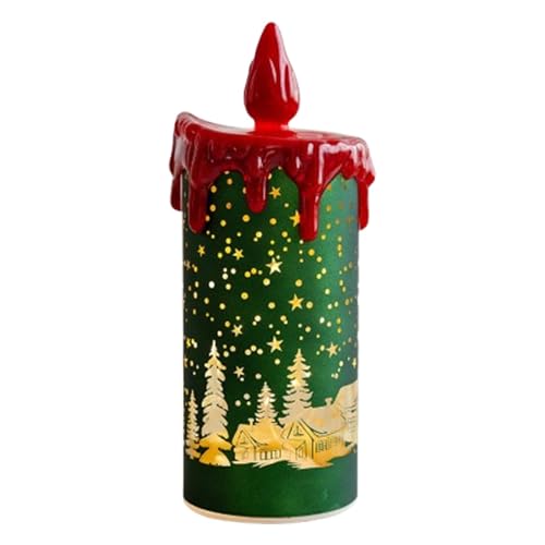 LED Weihnachtskerzen - Flammenlose LED-Kerzen mit realistischem...
