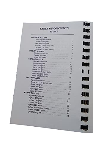 Loadbooks USA, Inc. The Complete Reloading Book Manual for .45 A.C.P., 45ACP - Image 2