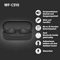 Sony WF-C510 Komplett Kabellose Kopfhörer – Ansicht 3