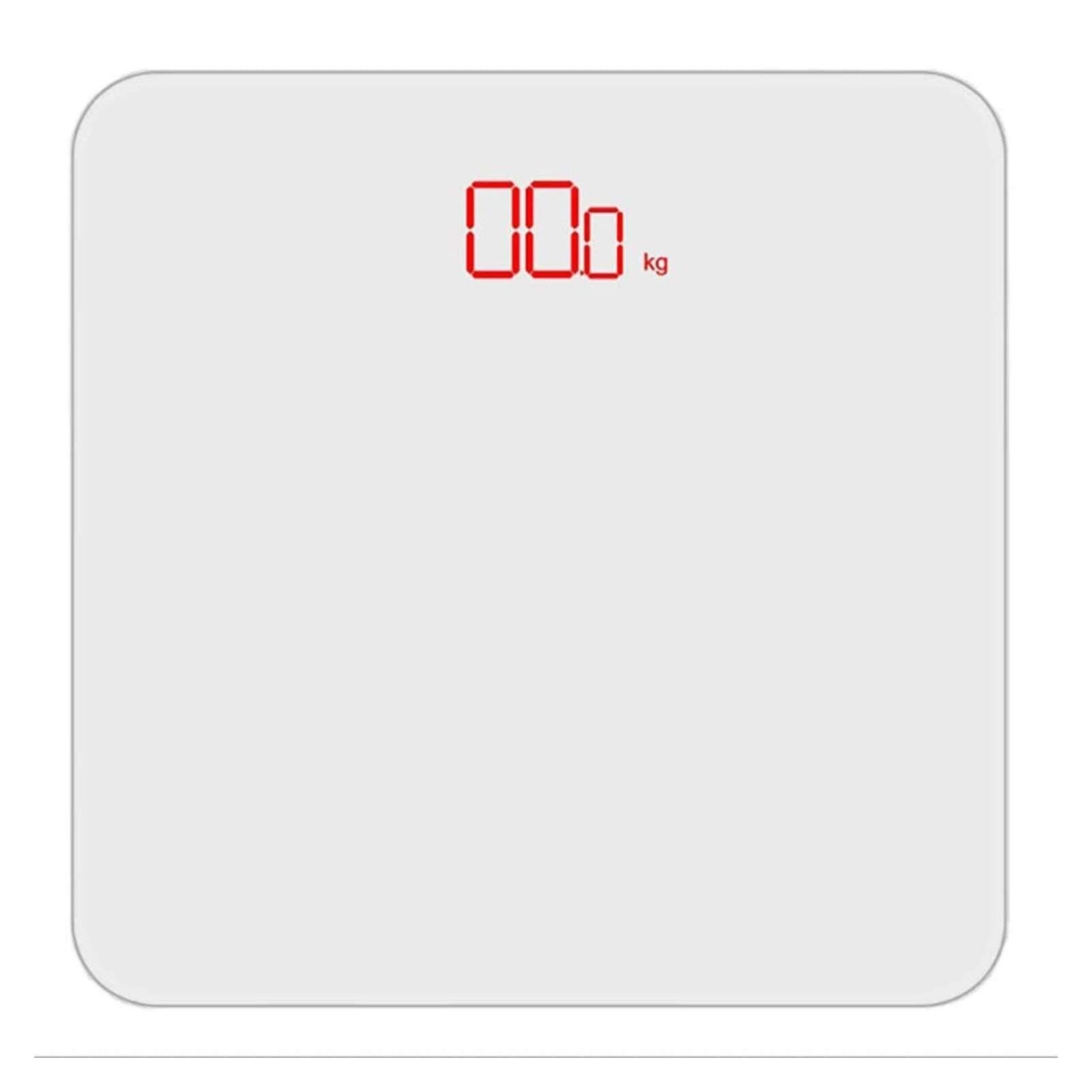 Premium Bathroom Scale Highly Accurate Digital Body Precisely Measures Weight up to 400 lbs Color White White