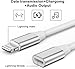 [Apple MFi Certified] Lightning Male to Lightning Female Charger Adapter,10cm iPhone Extension Charging Adapter Cable Cord Connector Converter Dongle Compatible with iPhone 14 13 12 11 XS XR X 8 7