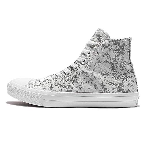 Converse CTAS ll Chuck Taylor All Star HI White/Pure Silver/White (11.5 Mens)