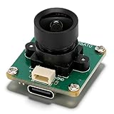 Dpofirs 5MP Camera Module Board, USB2.0 Type C SH1.0 4P Fixed Focus Wide Angle Video Camera, 96 Degree View 30FPS Streaming for PC Laptop Desktop Monitor Project