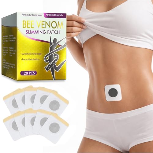 Cellrev Abnehmpflaster – 120 Stück mit natürlichen Inhaltsstoffen zur gezielten Unterstützung der Fettverbrennung am Bauch und Körper für Damen und Herren (1 Packung)