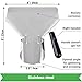 CUSINIUM Concession Popcorn Scoop and Dredge Bundle - Metal Popcorn Scooper - French Fry Scoop
