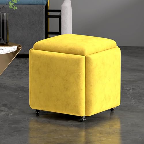 Manque de sièges ? Tabouret cubique 5 en 1, la solution modulable