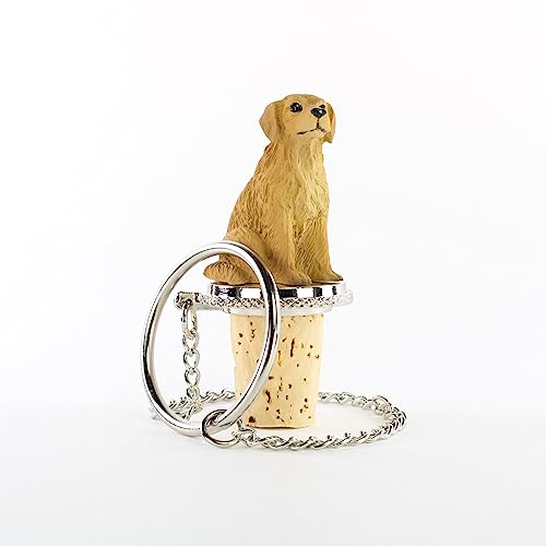 Tapón de botella de vino de Golden Retriever Conversation Concepts Dtb09 2