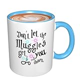 Photo Gallery tazza regalo con frase motivazionale "don t let the muggles get you down", per compleanno, festa della mamma, festa del papà, regalo speciale per sorella, amica, uomo, donna, collega, 325 ml, blu Photo Gallery tazza regalo con frase motivazionale "don t let the muggles get you down", per compleanno, festa della mamma, festa del papà, regalo speciale per sorella, amica, uomo, donna, collega, 325 ml, blu