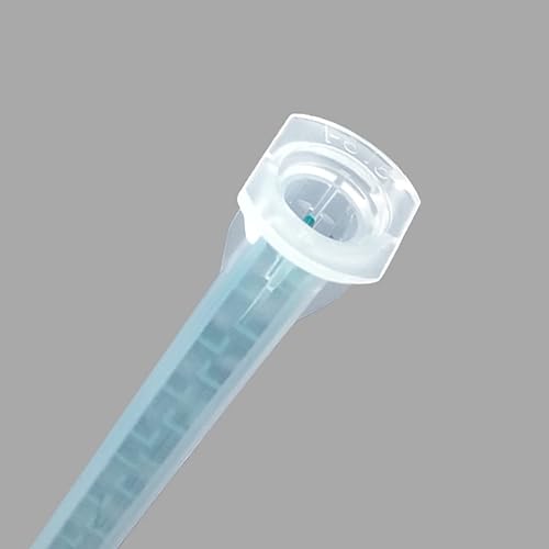 Miniatura 6 de 21 boquillas de mezcla de epoxi de 3.3 pulgadas para aplicador de pistola adhesiva, mezclador estático, punta de mezcla de resina plástica