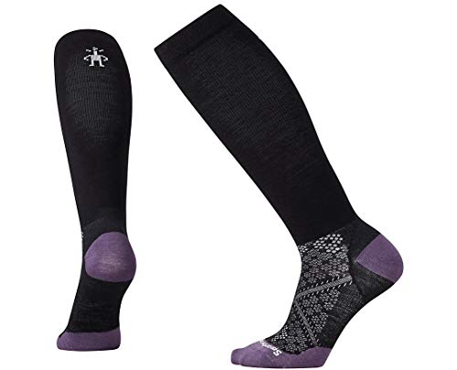 SmartWool Women's PhD Graduated Compression Ultra Light Socks (Black) Medium
