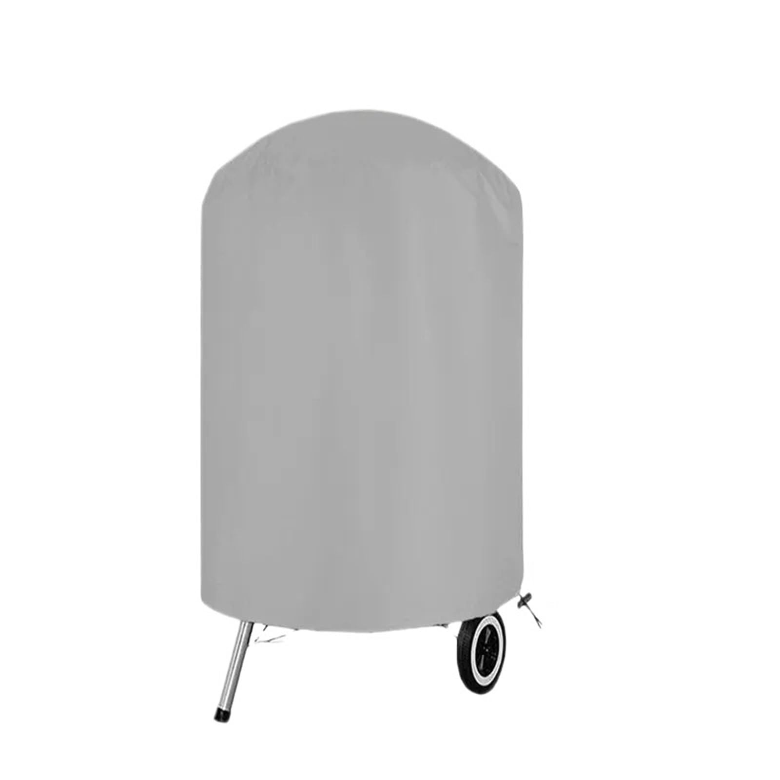 210D wasserdichte Grillabdeckung, Schutz für runde Gas- und Chal-Grills, Feuerstellen, Outdoor-Küche, Grau, 70 x 70 cm, wetterfest