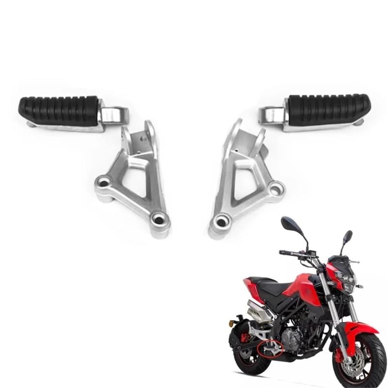 Cale pied moto Benelli TNT125 support arrière droit robuste - 4
